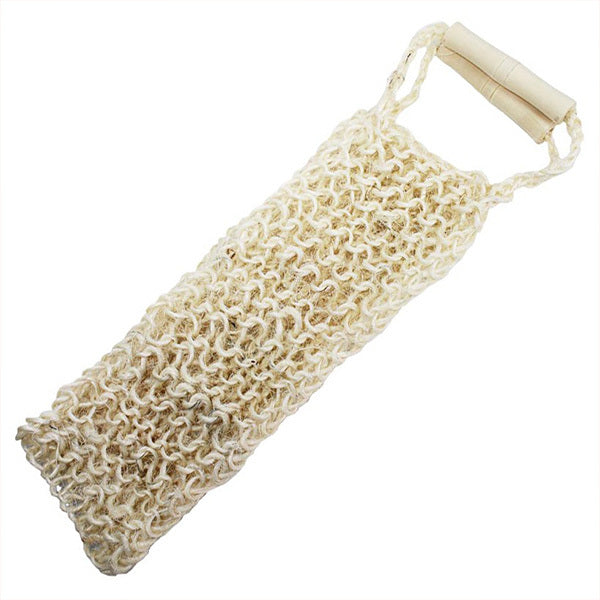 Sisal Glow Wide Back Scrub Natural body brush (British brand)