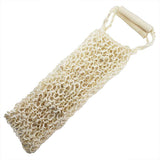Sisal Glow Wide Back Scrub Natural body brush (British brand)