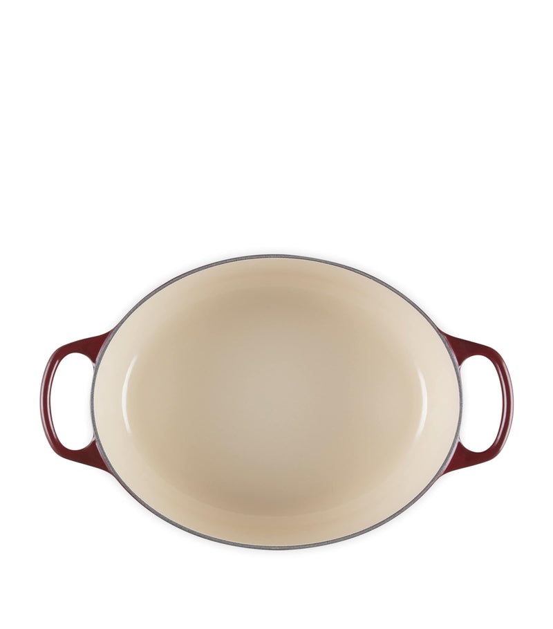 Le Creuset cast iron oval casserole dish 29cm, UK version