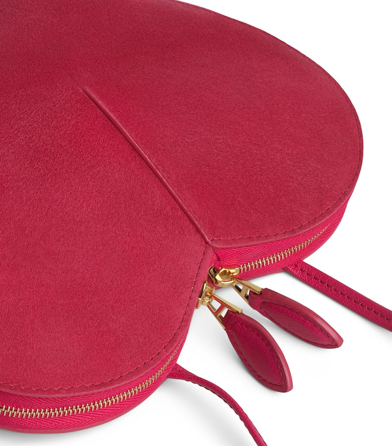 Alaïa Suede Le Coeur Shoulder Bag in heart shape, UK version