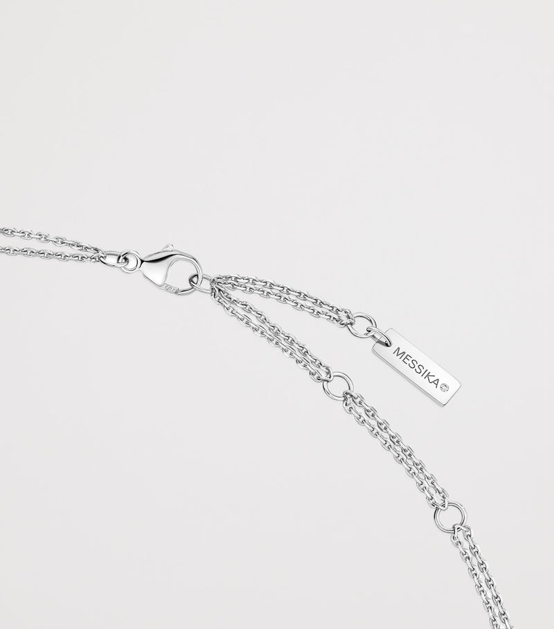 Messika Move necklace white gold diamond 1.15ct - British product