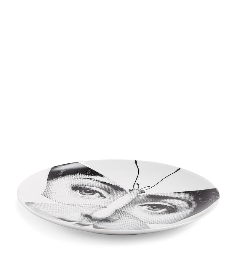 Fornasetti Tema e Variazioni ceramic wall plate 26cm - British product