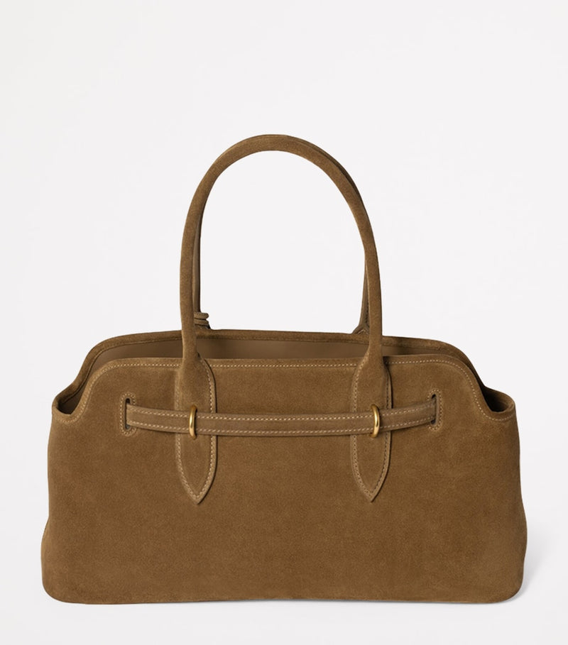 Miu Miu Suede Aventure top-handle handbag, UK version