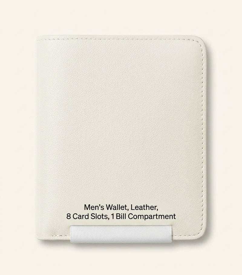 Cartier leather wallet with Double C logo (British brand)