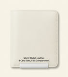 Cartier leather wallet with Double C logo (British brand)