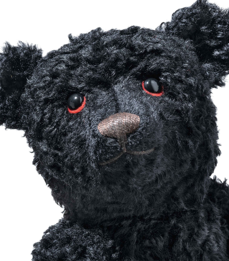 Steiff black mourning teddy bear replica 1912 50cm (British brand)