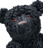 Steiff black mourning teddy bear replica 1912 50cm (British brand)