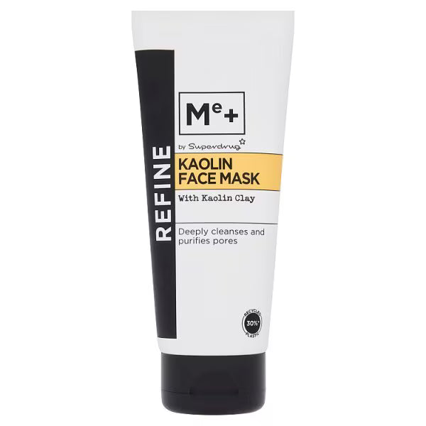 Me+ pure Kaolin Clay Face Mask refreshing formula, imported from the UK