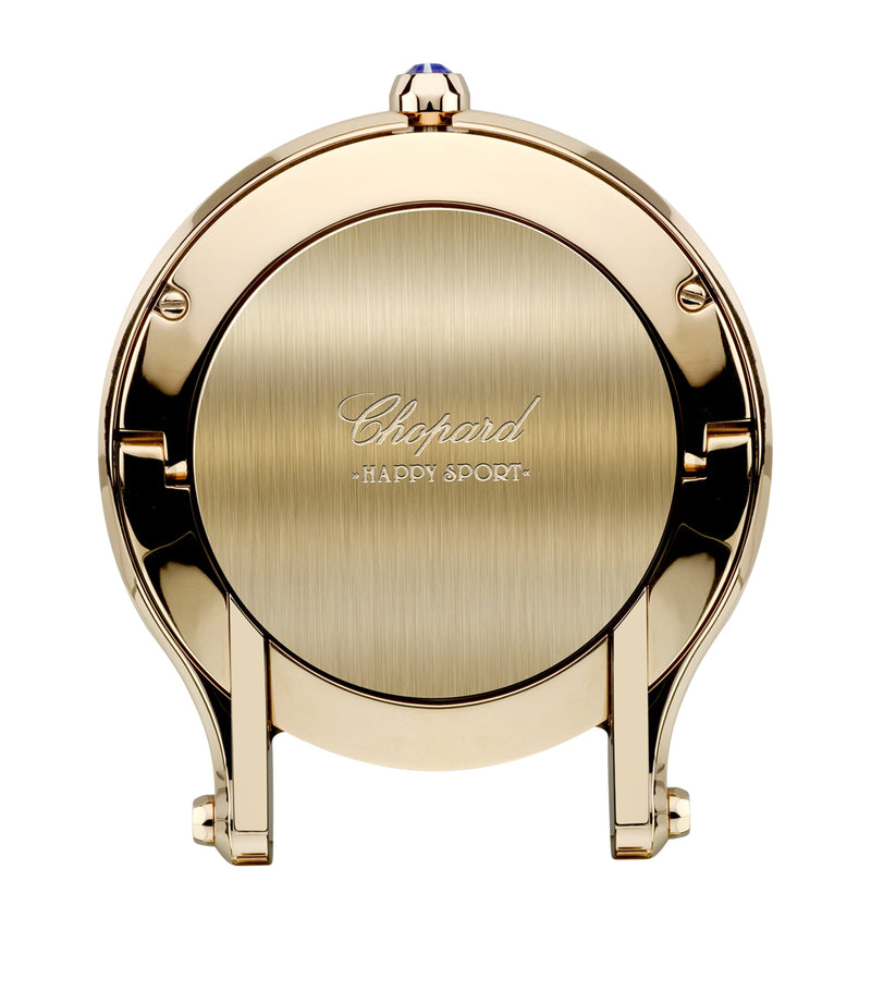Chopard Happy Sport table clock - British product
