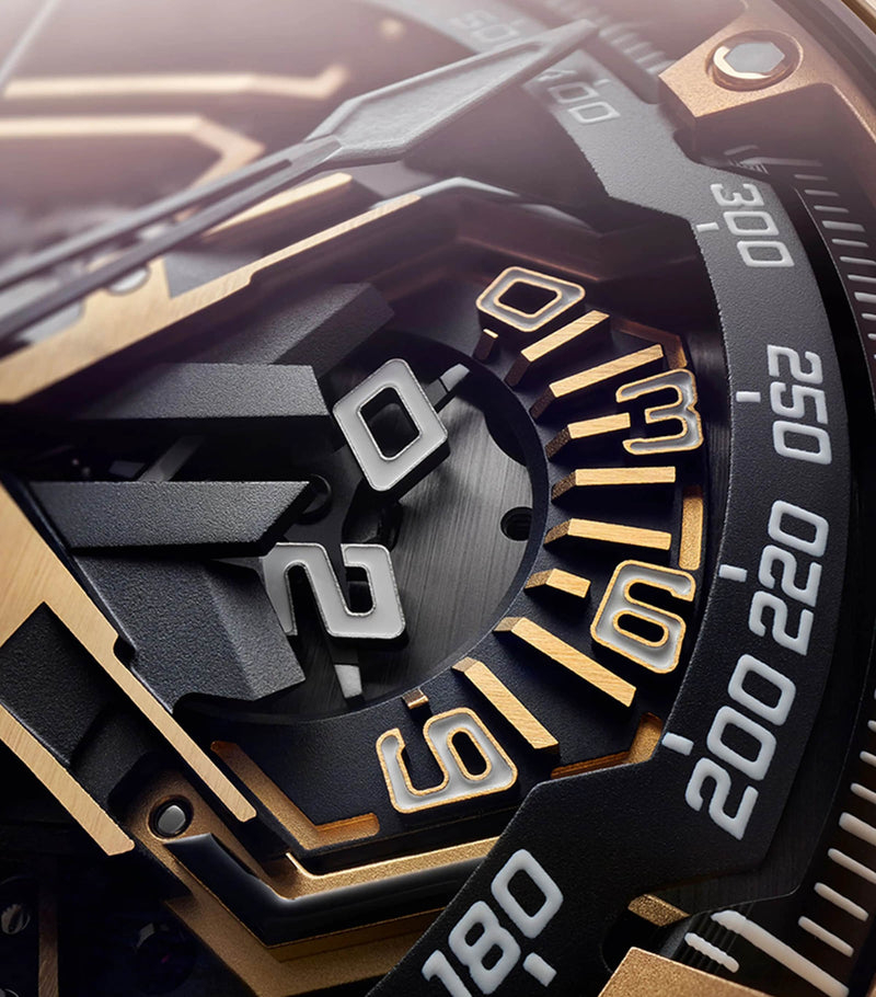 Roger Dubuis Excalibur Flyback Chronograph rose gold watch 45mm - British product