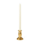 Aerin small gold-plated ceramic candle holder 10cm - British product