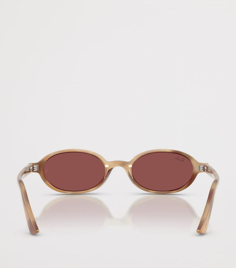Ray-Ban Khal Oval sunglasses RB4472, imported from the UK