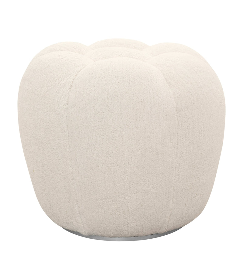 Roche Bobois Apex ottoman quilted curl, imported from the UK