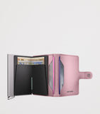 Secrid leather diamond-embossed miniwallet, UK version