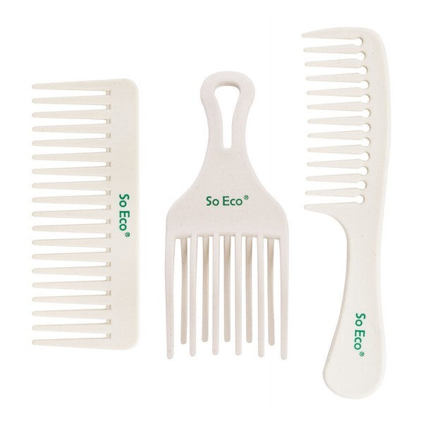 So Eco Curl Defining Set Hair Combs for Curly Hair (British brand)