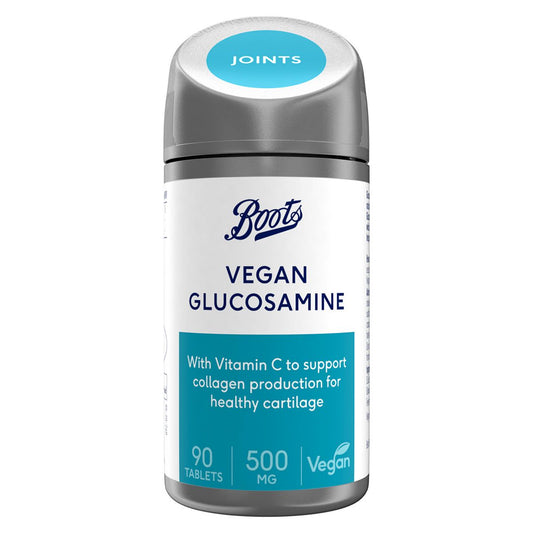 Boots Vegan Glucosamine 90 Tablets (3 months supply) Vitamins, Minerals & Supplements Boots   