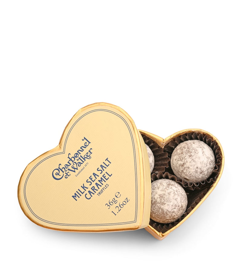 Charbonnel et Walker milk sea salt caramel truffles 36g - British product