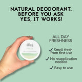 The Natural Deo Co Teen Deodorant Balm Sweet Mint 55g - British product
