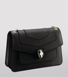 Bvlgari Serpenti Forever medium leather shoulder bag, UK version