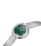 Chaumet Hortensia stainless steel and diamond watch 28mm, UK version