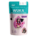 Wuka Teen Stretch Midi Brief Heavy Flow Black Size 1 GOODS Superdrug