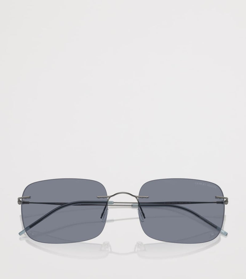 Giorgio Armani Pillow rectangle sunglasses (British brand)