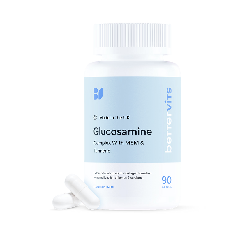 Bettervits Glucosamine Complex 90 capsules, imported from the UK
