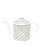 Fine Bone China Mug with Pastel Geometric Print