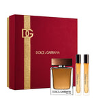 Dolce&Gabbana men's fragrance gift set with 100ml bottle and travel sprays - British product