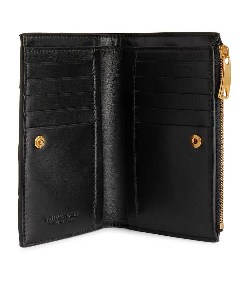Bottega Veneta leather bifold wallet - British product