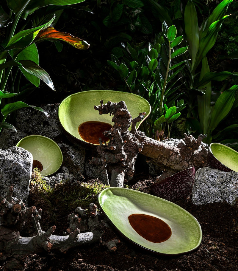 Bordallo Pinheiro kiwi fruit bowl 14cm - British product