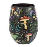 Superdrug Something Different Dark Forest Printed Stemless Wine Glass 12cm- Buy online at McGrocer