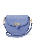 Aspinal of London Portobello croc-embossed cross-body bag, imported from the UK