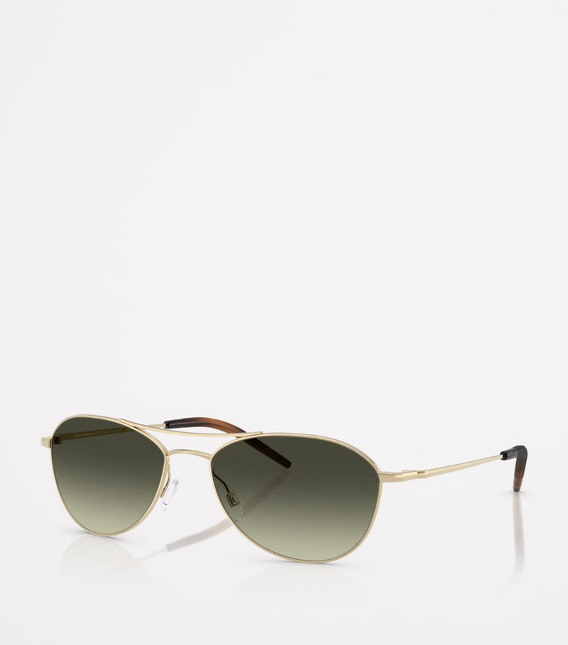 Oliver Peoples Aero II aviator sunglasses, UK version