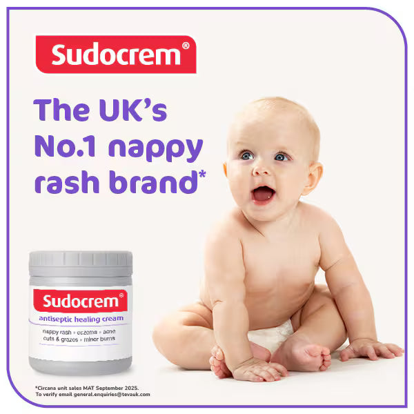 Sudocrem Antiseptic Healing Cream 250g (British brand)