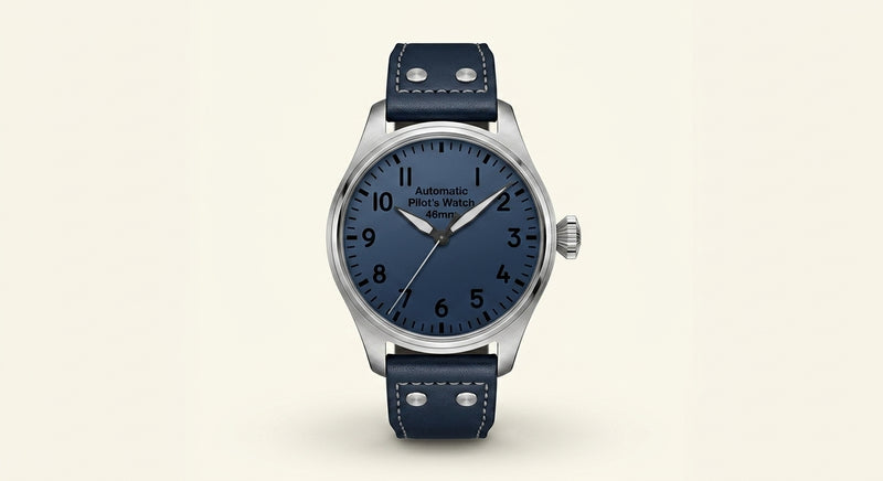 IWC Big Pilot's automatic watch 43mm stainless steel, UK version