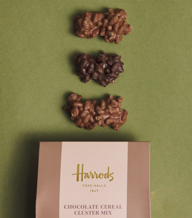 Harrods Chocolate Cereal Cluster Mix 125g, UK version