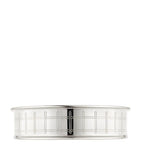 Christofle silver-plated Graphik bottle coaster - British product