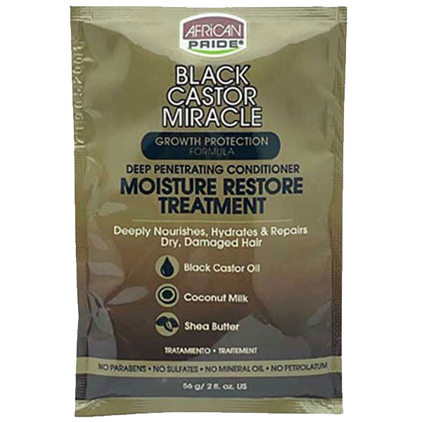 African Pride Black Castor Hair Treatment - British product