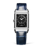 Jaeger-LeCoultre Reverso Classic Duetto stainless steel watch 24.4mm, UK version