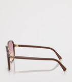 Miu Miu oversized acetate sunglasses, UK version