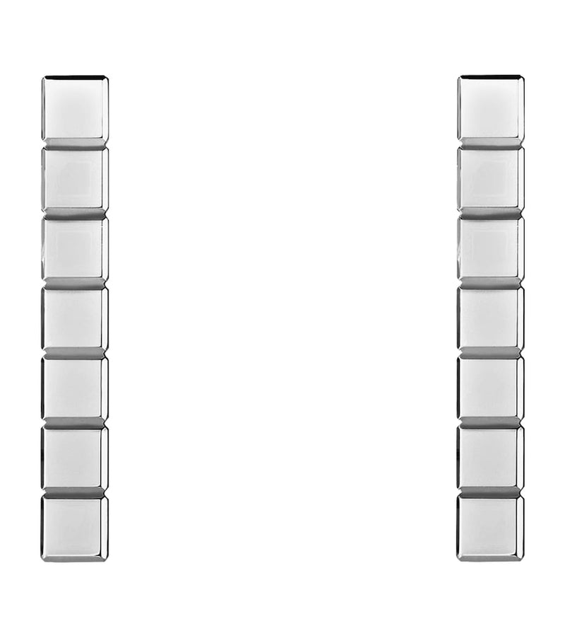 Chopard Ice Cube earrings in white gold, imported from the UK