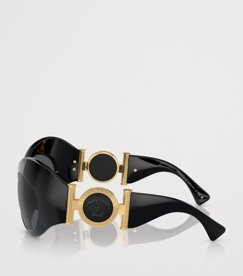 Versace 0VE4462 irregular acetate sunglasses, imported from the UK