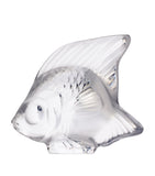 Lalique crystal fish sculpture, UK version