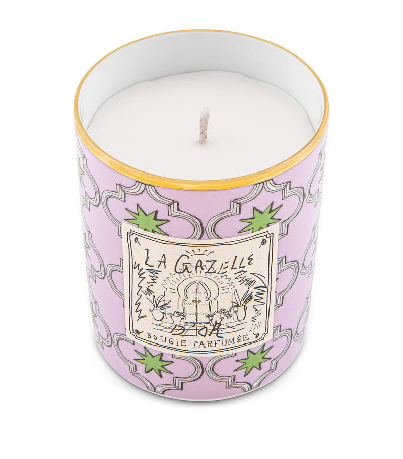 GINORI 1735 La Gazelle D'Or scented candle, UK version