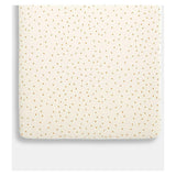 The Little Green Sheep Organic Crib Fitted Sheet - Linen Rice GOODS Boots