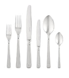 Christofle Osiris cutlery set 24-piece stainless steel, imported from the UK