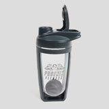 Phoenix Fitness Protein Shaker Slate 700ml, imported from the UK