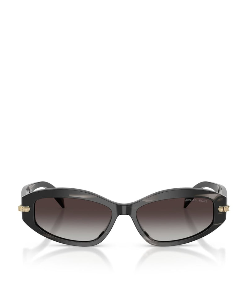Michael Kors Wilmington acetate sunglasses gold logo, imported from the UK
