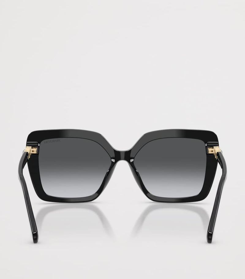Swarovski butterfly sunglasses with acetate frame and UV protection (British brand)